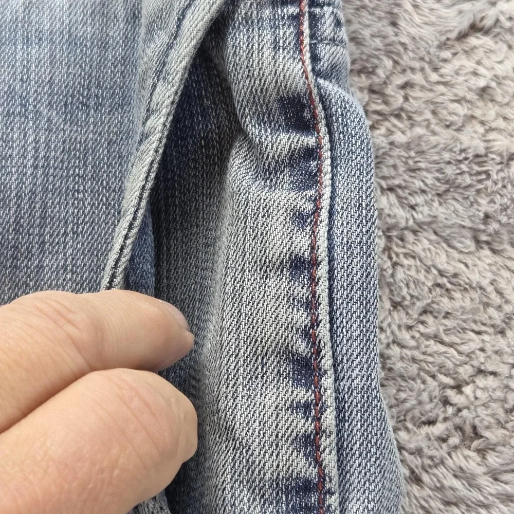 VTG Levis Engineered Jeans Mens Blue Buckle Back Two Horse Zip Fly Fits 30x32